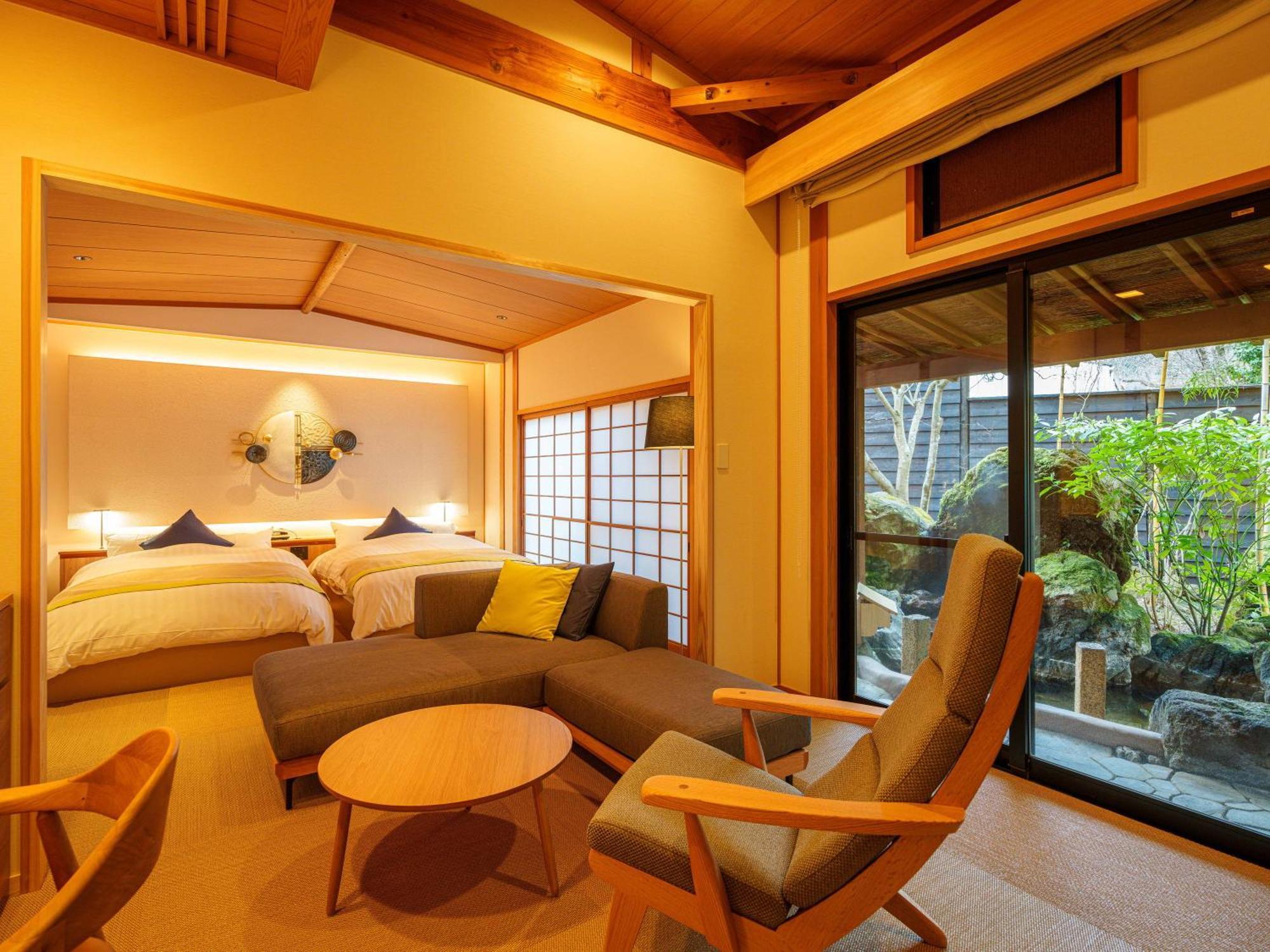 Yufuin Rakuyu Hotel Ngoại thất bức ảnh